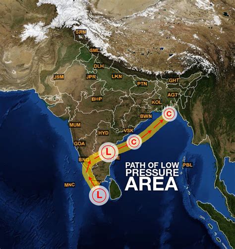 Low Pressure Area To Bring More Pre Monsoon Rain In South India