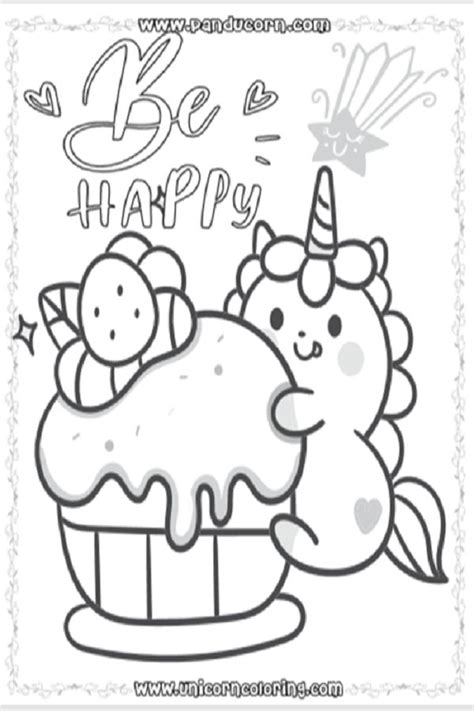 Ice Cream Coloring Pages | Unicorn coloring pages, Ice cream coloring