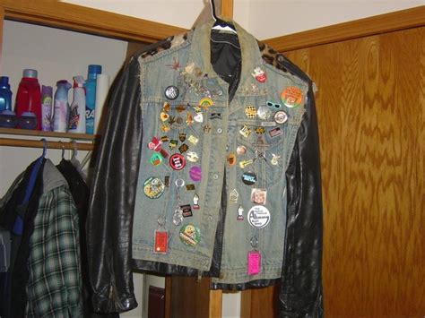 80s Denim Jacket With Pins Im An 80s Girl Pinterest Jackets