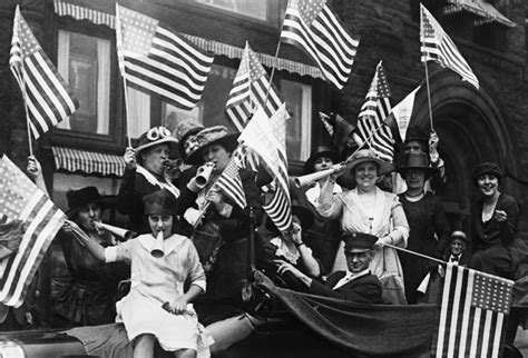 August 26 1920 ~ Woman Suffrage Guaranteed By 19th Amendment