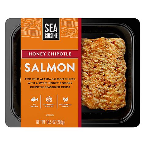 Sea Cuisine Honey Chipotle Salmon 105 Oz Meat Edwards Food Giant