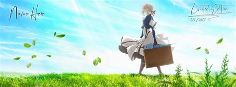 Free Limited Edition Violet Evergarden Mal Banner For Animedubs Users