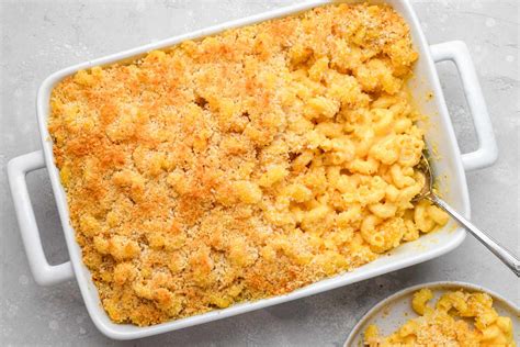 Baked Macaroni And Cheese With Panko Topping Recipe