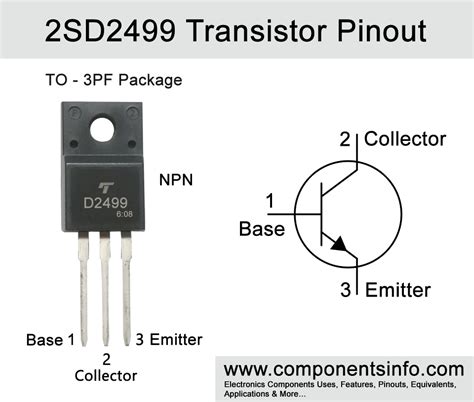 D Transistor Pinout Equivalent Uses Features And Other Detailed Information Components Info