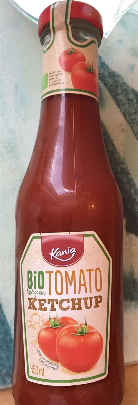 De a ketchupban alapból sűrített paradicsom van, víz, fűszerek. Bio Organic Tomato Ketchup Kania lidl - ZdrowySzop