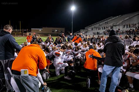 Llano Yellow Jackets varsity high school football game against the Lago