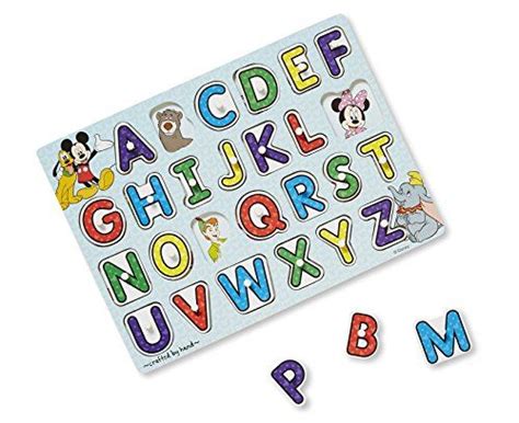 Robot Check Disney Alphabet Abc Puzzle Classic Disney