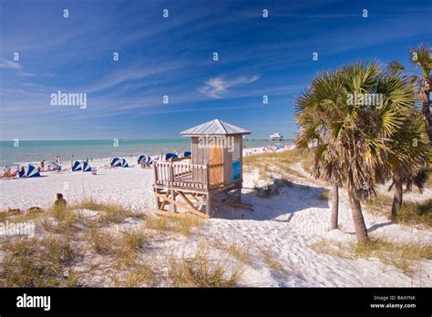 Clearwater Beach Tampa Bay Florida Usa Stock Photo Alamy