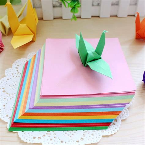 13x13cm 15x15cm 200520pcs Sheets Origami Paper Double Sided Coloured