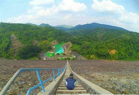  Wisata Bendungan Batu Tegi Tanggamus Lampung Peta 