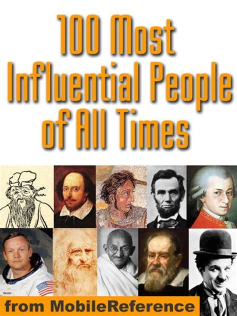 100 Most Influential People Of All Times Mobi History Ebook By