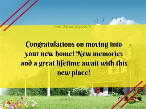 Congratulations On Your New Home New Home Wishes Events Greetings