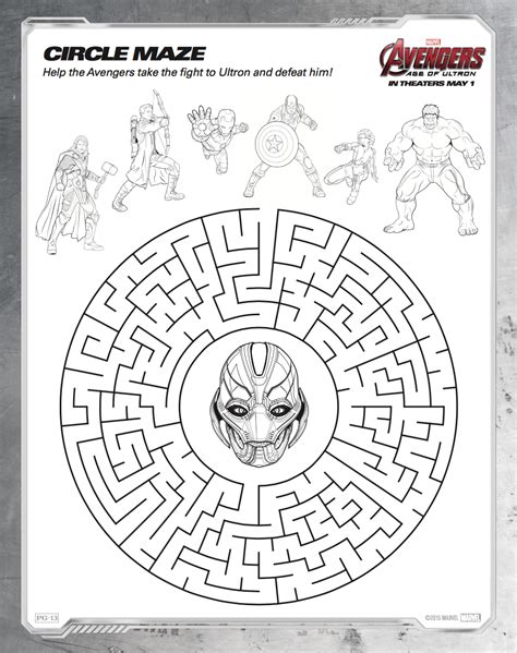 Age of ultron, scarlet witch helps hydra, much against the wish of the avengers. Free printable Avengers: Age of Ultron coloring sheets ...