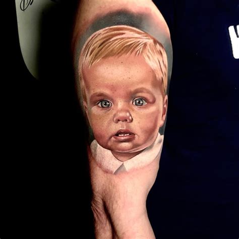 Top 147 Baby Portrait Tattoo