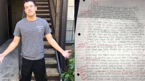Guy Shares Ex Girlfriends Apology Letter After Grading It