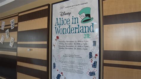 Sayts Performance Of Alice In Wonderland Jr Begins Abc 10cw5