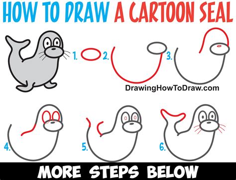 Learn How To Draw A Cartoon Otter Easy Step By Step Drawing Tutorial