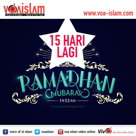 Cara membuat gambar poster tema menyambut bulan ramadhan 2021 kaligrafi ramadhan kareem. Poster Dakwah Voa-Islam Sambut Keberkahan Ramadhan - VOA ...
