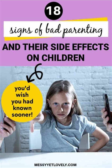 18 Signs Of Bad Parenting And The Bad Effects Youd Wish You Had