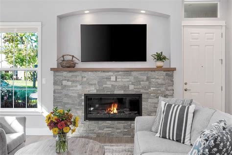 Good Totally Free Grey Stone Fireplace Strategies Airborne Dirt And