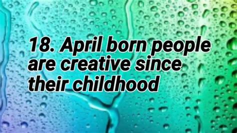 30 Amazing Facts About People Born In April Youtube