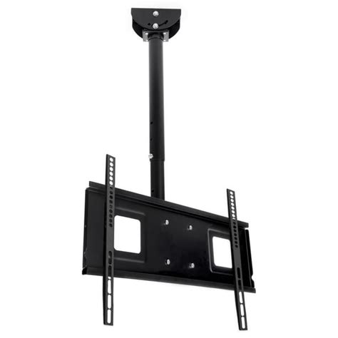 Displays2go Adjustable Ceiling Tv Mount For 35 To 65 Screens Black