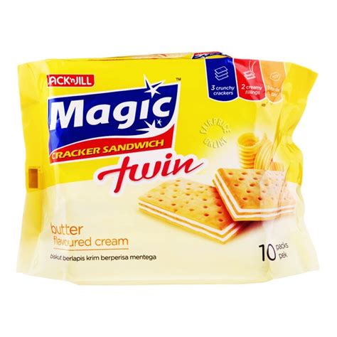 Jual Jack N Jill Magic Twin Cream Cracker Sandwich Butter SX G Di
