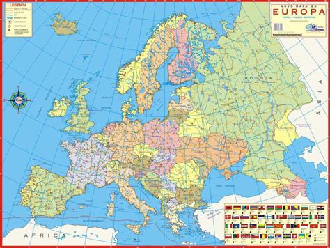 Mapa Da Europa Europa Continente Europeu Mapa Images