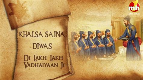 History Of Khalsa Sajna Diwas 13 April 1699 Vaisakhi Guru Gobind