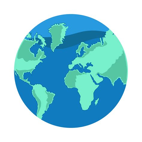 Earth Globe Map 10966119 Vector Art At Vecteezy