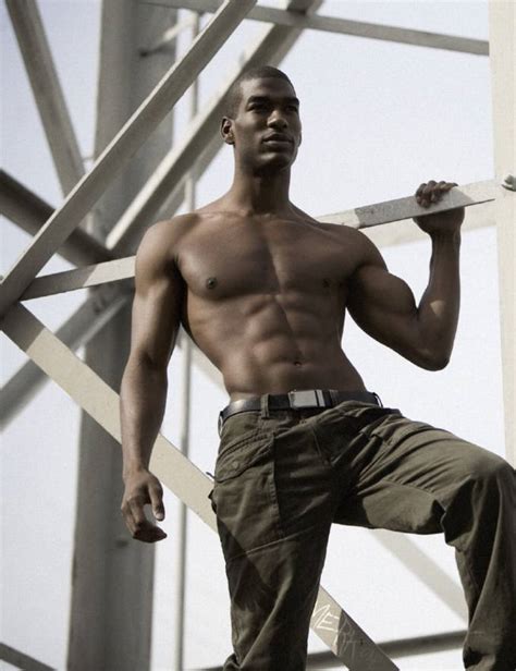 Black Male Model And Actor Bobby Roache Shirtless Naked Black Male Celebs