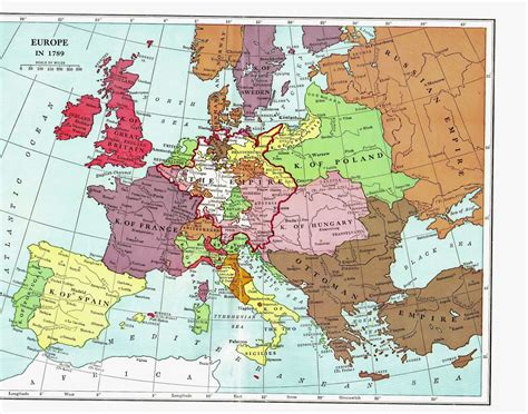 Europe On The Eve Of The French Revolution Vivid Maps