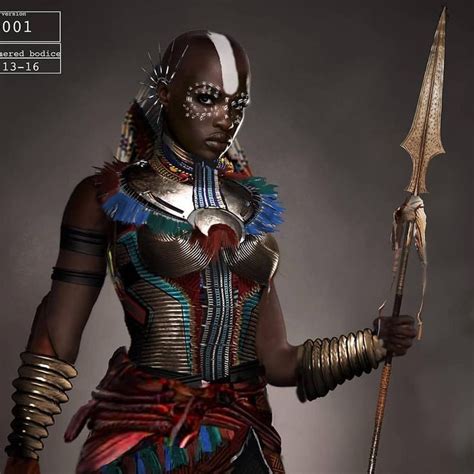 Black Panther Concept Art Dora Milaje