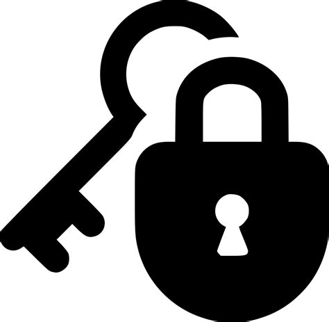 Lock Protect Guard Key Security Private Svg Png Icon Free Download