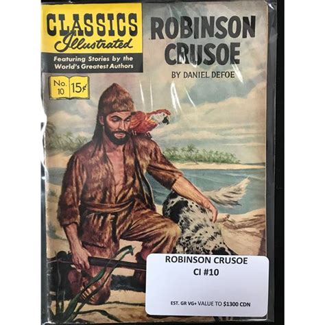 Classics Illustrated Robinson Crusoe 10