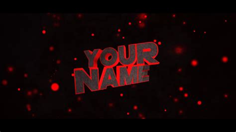 Red Intro Your Name Panzoid Youtube