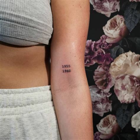 30 Ideias De Tatuagem De Data Para Eternizar Um Momento Especial