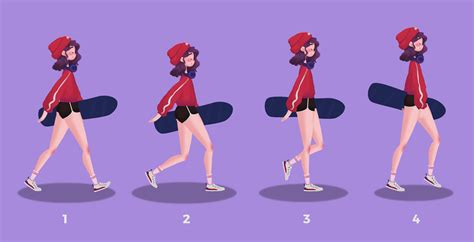 Female Walk Cycle Reference