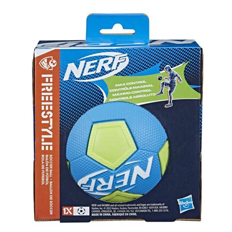 Nerf Sports Freestyle Soccer Ball Green Nerf