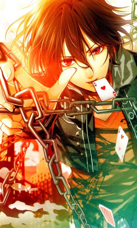Ace Of Hearts Amnesia Bishounen Cards Chains Hoodie Otome Suits