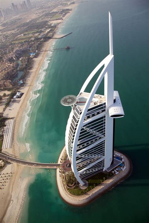 Burj Al Arab Architecture Landmark Futuristic Architecture Beautiful