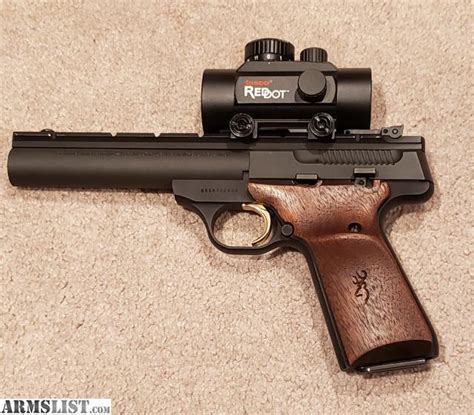 Armslist For Sale Browning Buckmark 22lr Target Model With Red Dot Optic