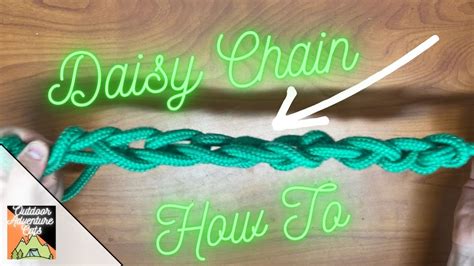 Why Knot Easy To Learn Daisy Chain Knot Youtube