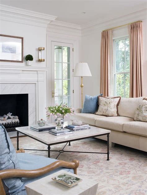 An Elegant Sitting Room Living Georgian By Allison Caccoma Inc Design