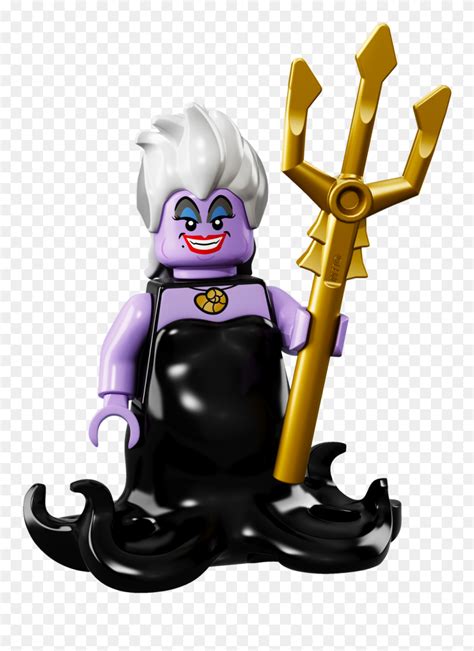 Lego White Hair Piece Lego Disney Minifigures Ursula Clipart