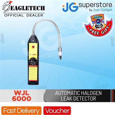 Eagletech Wjl 6000 Automatic Halogen Freon Leak Detector R134a R410a