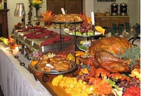 Thanksgiving Buffet Table Decoration Ideas With Table Cover Plus Thanksgiving Buffet Table