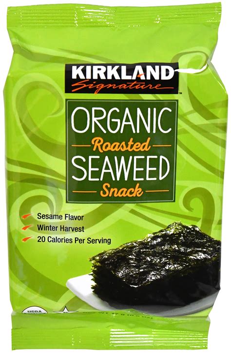 Kirkland Signature Organic Roasted Seaweed Snack Review Costco West Sexiezpix Web Porn