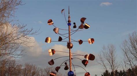 Metalshop Copper Wind Sculpture Youtube