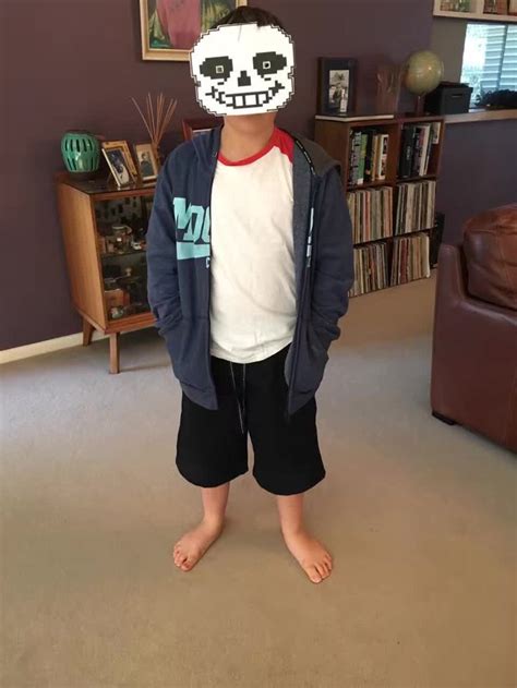 I Made My Own Sans Costume I Know Its Not The Best But Its Something